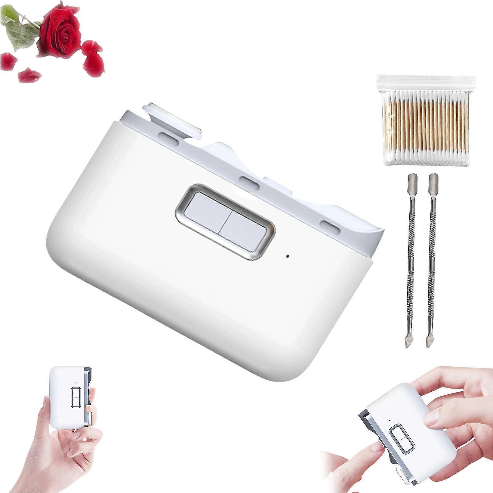 Electric Toenail Clipper for Thick Nails with Variable Speed, LED Light and Rechargeable Battery