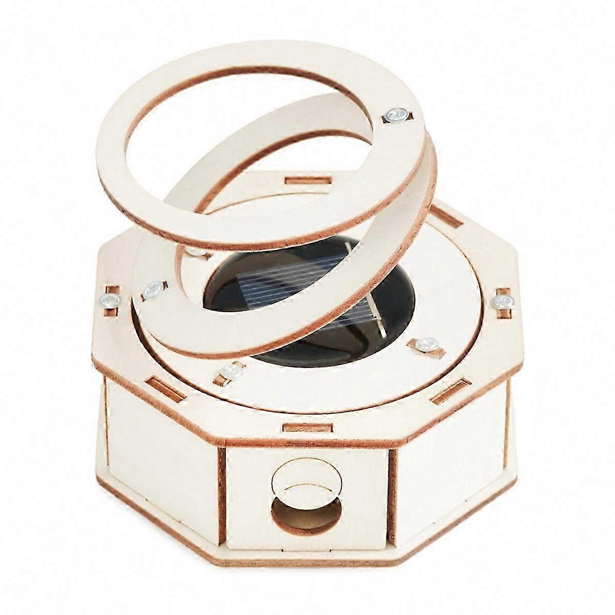 DIY Solar Double Ring Model Science Kit Physics Experiment Learning Tool