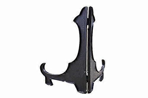 4.5' Black Plate Display Stand Compact Stable Holder for Decorative Plates