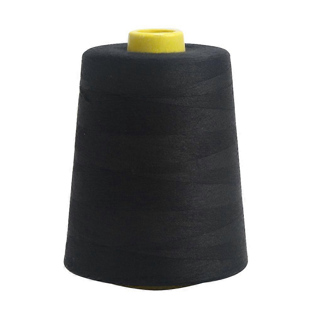20/2 4000 Yards Sewing Threads Polyester Sewing Threads Practical Clothes Pants Threads (Black)