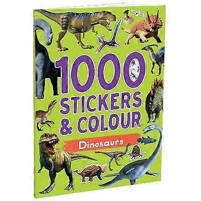 1000 Stickers & Colour - Dinosaurs