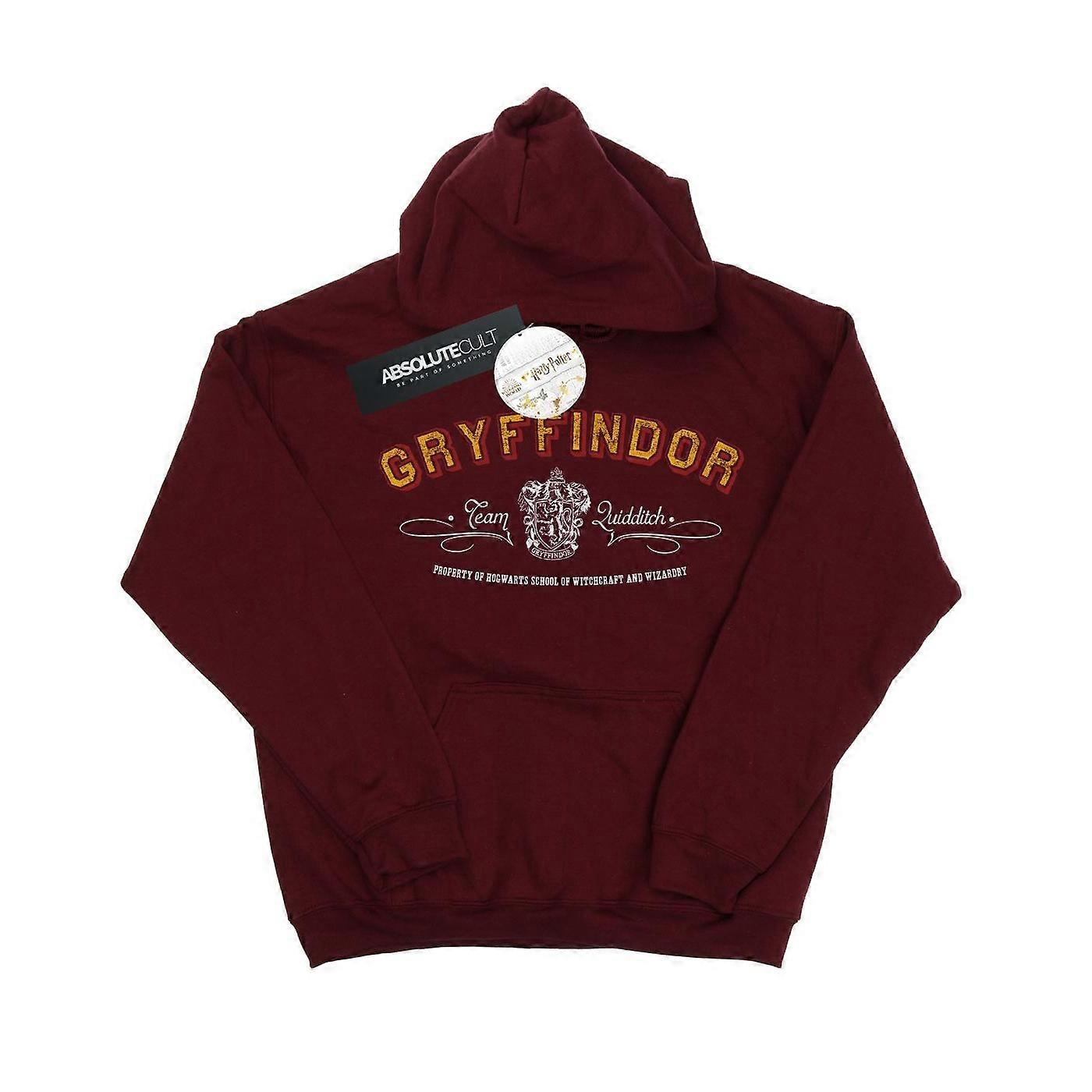 Harry Potter Damen/Damen Gryffindor Team Quidditch Kapuzenpullover