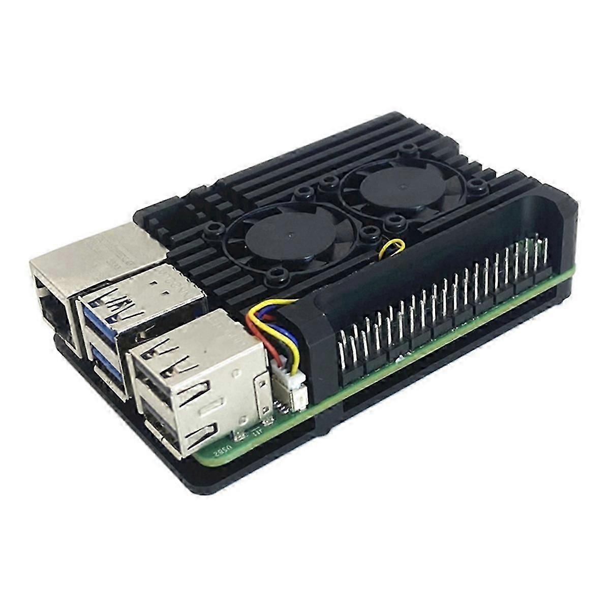 Case Cover Cooling Protective Box for Raspberry Pi 5 Variable Speed