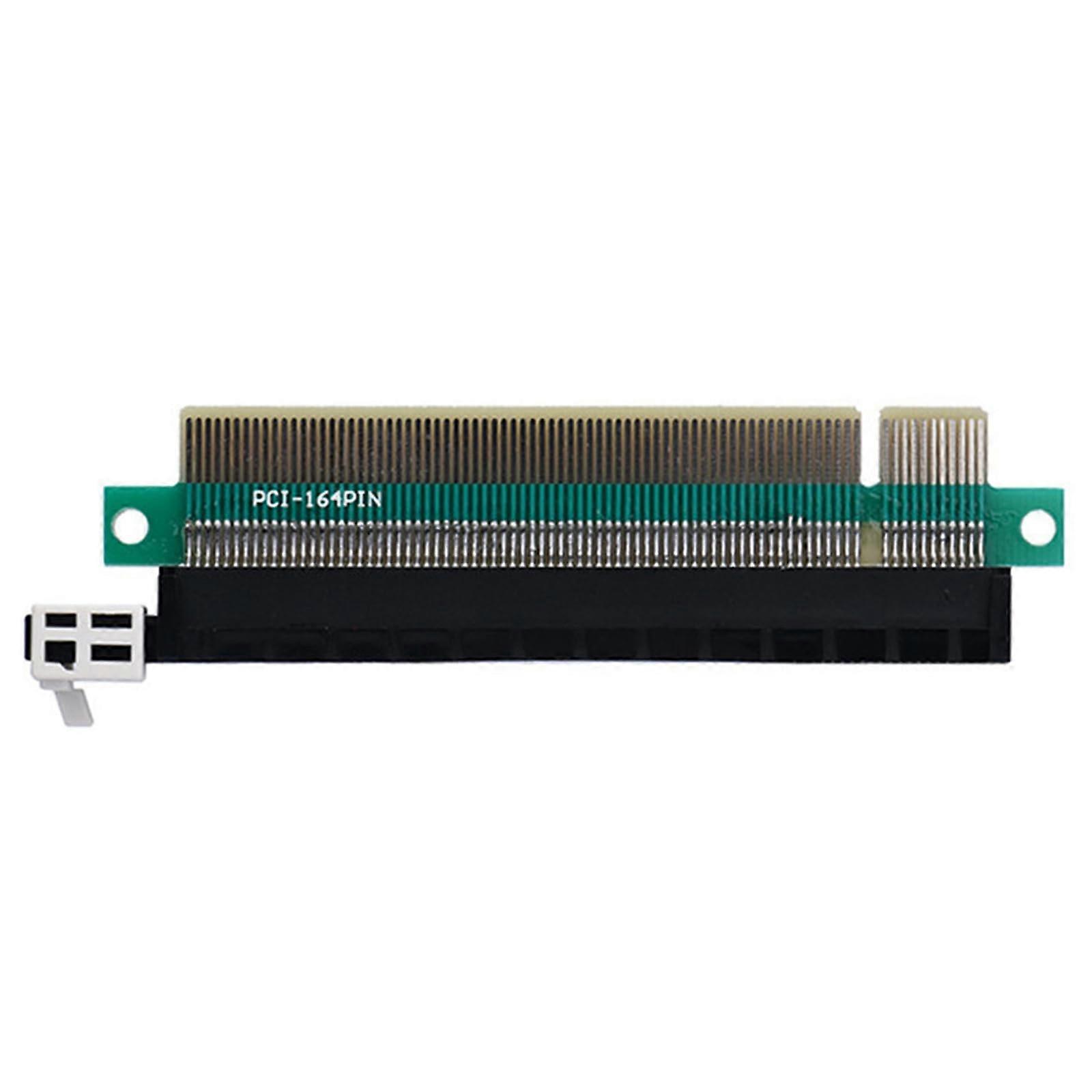 PCIe 16X Riser Card with Toolless Installation, Fast Data Transfer, Broad GPU Compatibility, 180°