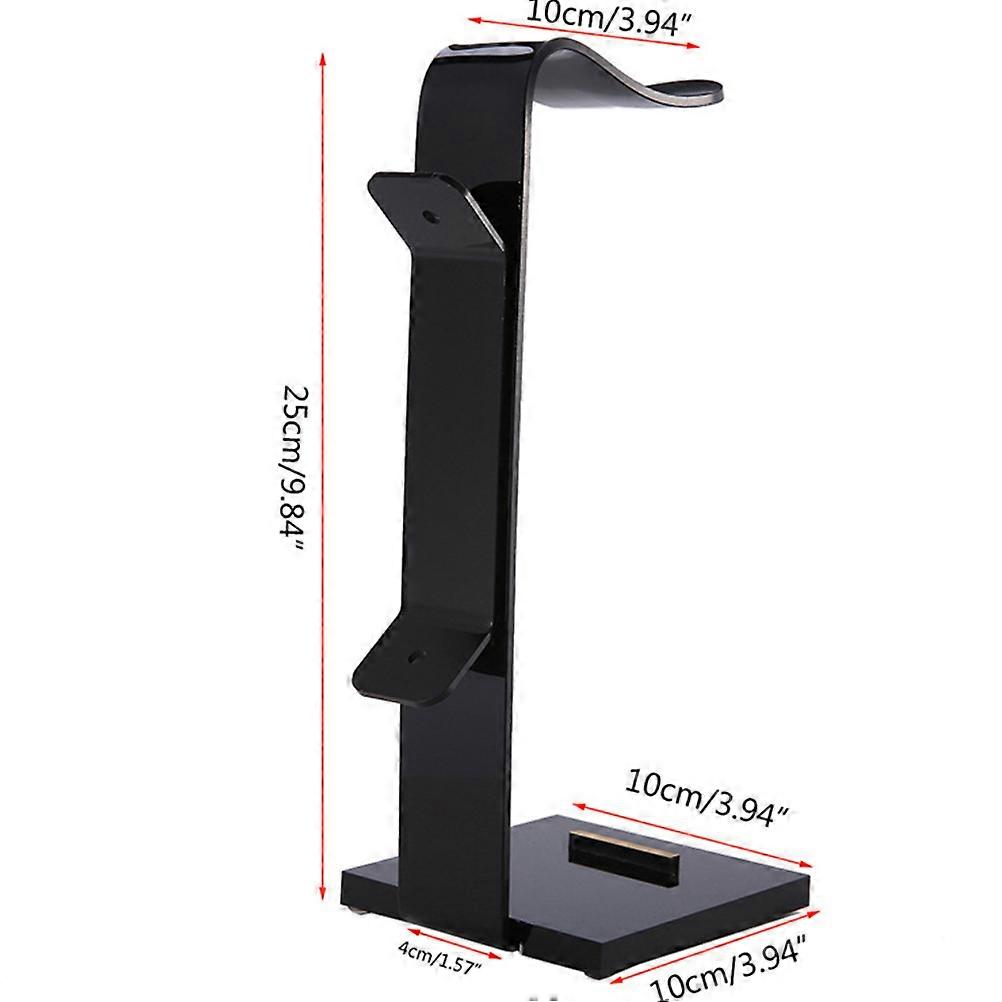 Headset Holder Acrylic Headphone Stand for Headphone Storage 1Pcs