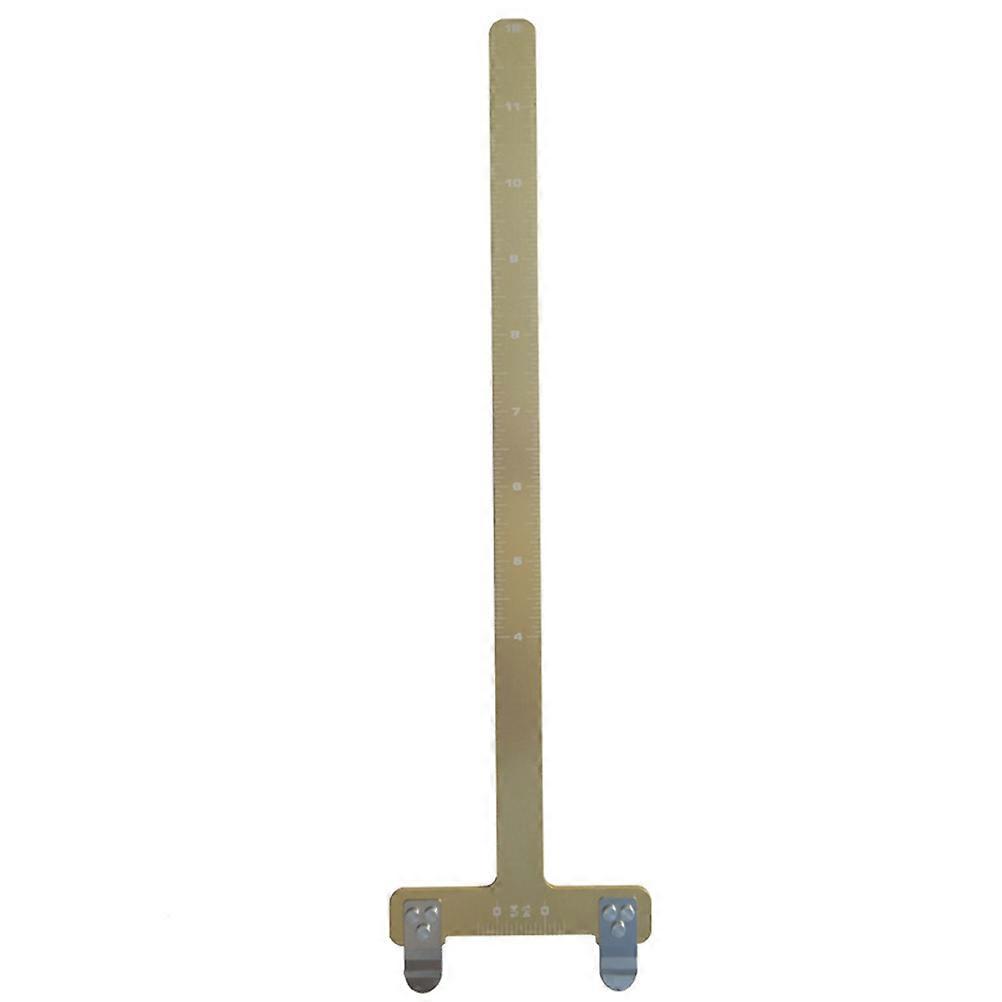 Filer Ruler for Accurate Arrow Rest Aligning Tool