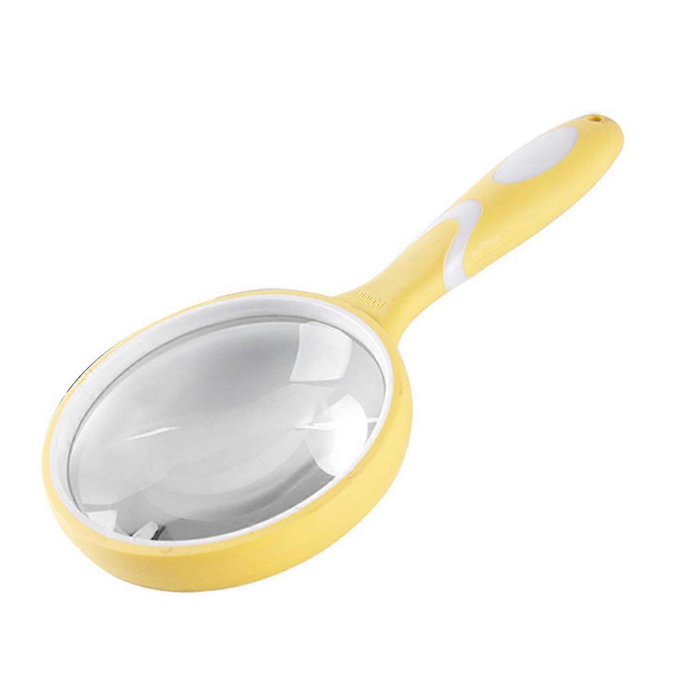 Rubber Reading Handheld Magnifier for Elder Use 5Pcs Pack