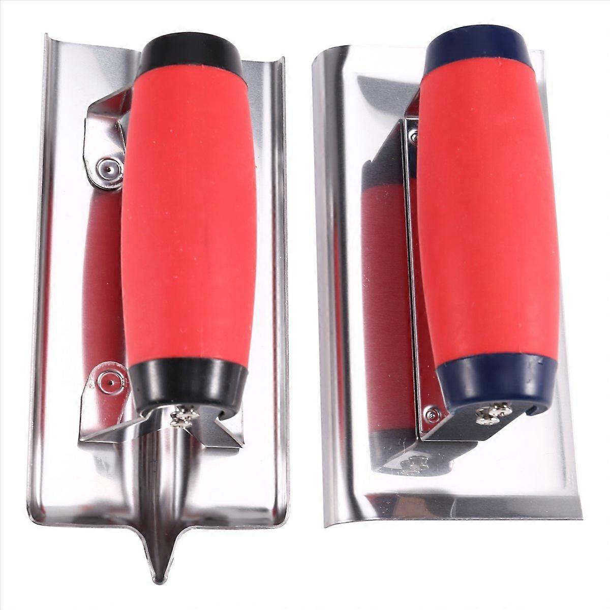 Concrete Tools Edger Groover Stainless Steel Masonry Hand Tool Set