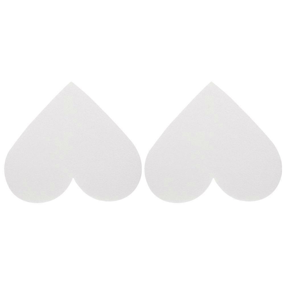 Heart Foam Cake Model for Practicing Cake Dummies 2Pcs Foam Material