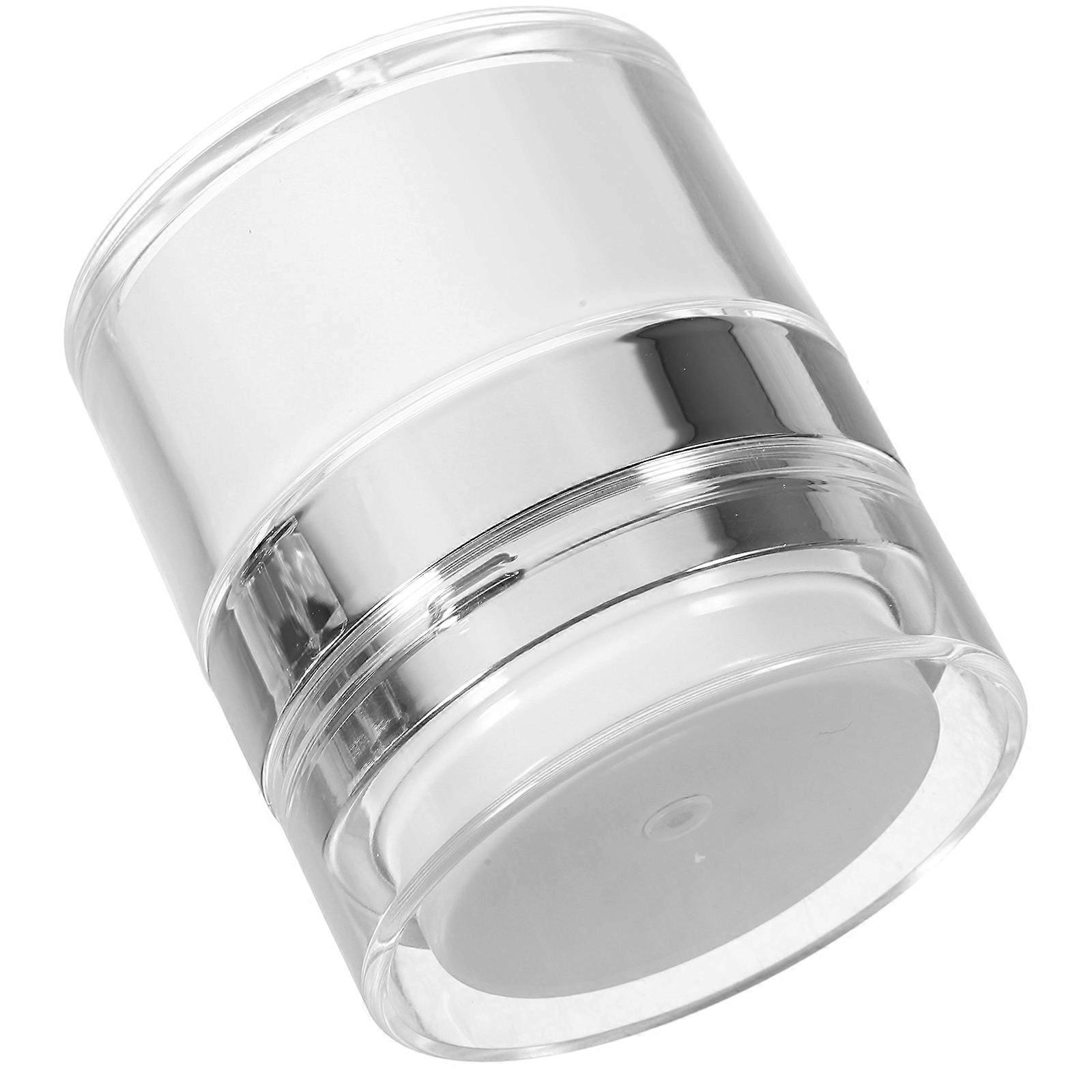 Multi-Function Transparent Cream Sample Bottle for Cosmetic Use with Refillable