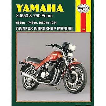 Yamaha XJ650 en van de eigenaar van de 750 Fours 1980-84 Werkplaats Handboek (motorfiets handleidingen)