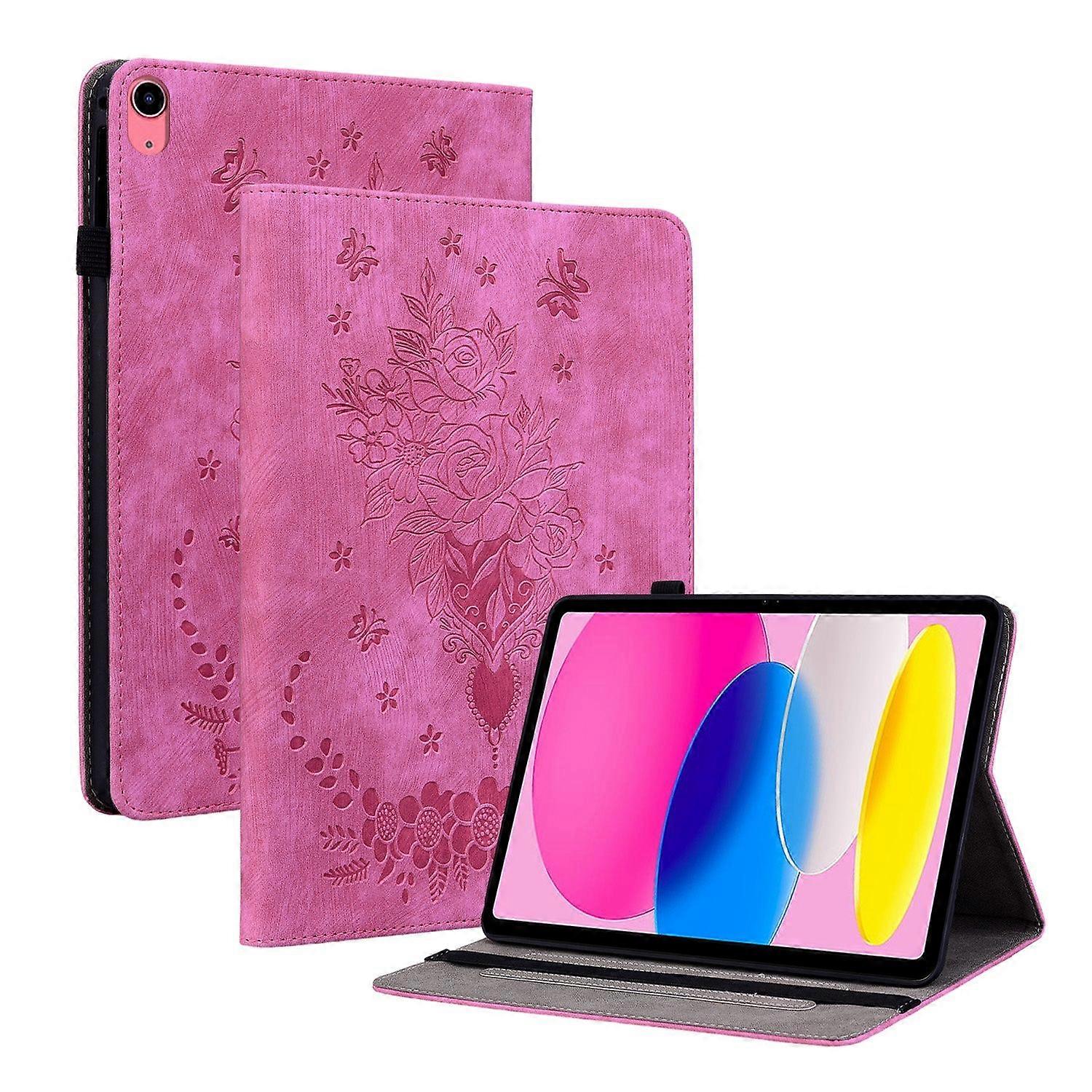 Capa 2 em 1 para tablet compatível com iPad 2022 de 10,9 polegadas, com suporte para caneta, suporte ajustável e capa de TPU.