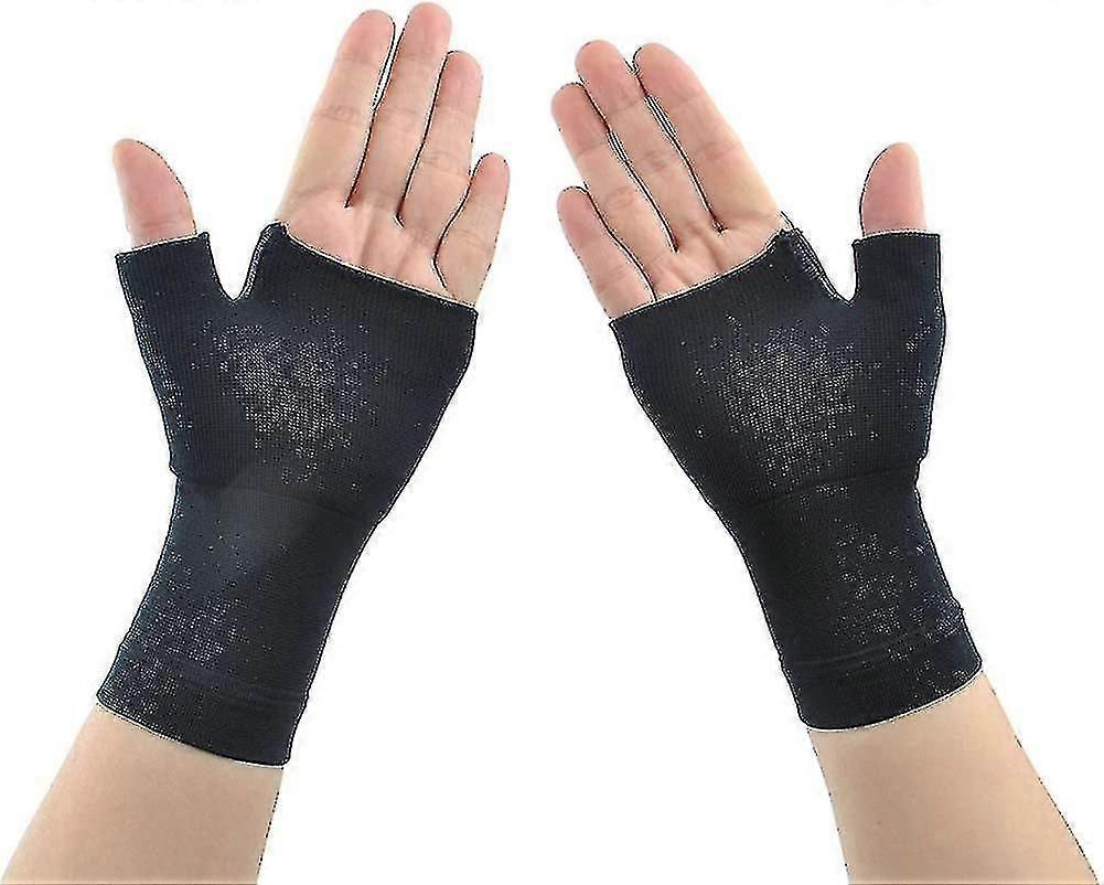 Compression Arthritis Gloves with Thumb & Wrist Brace Support