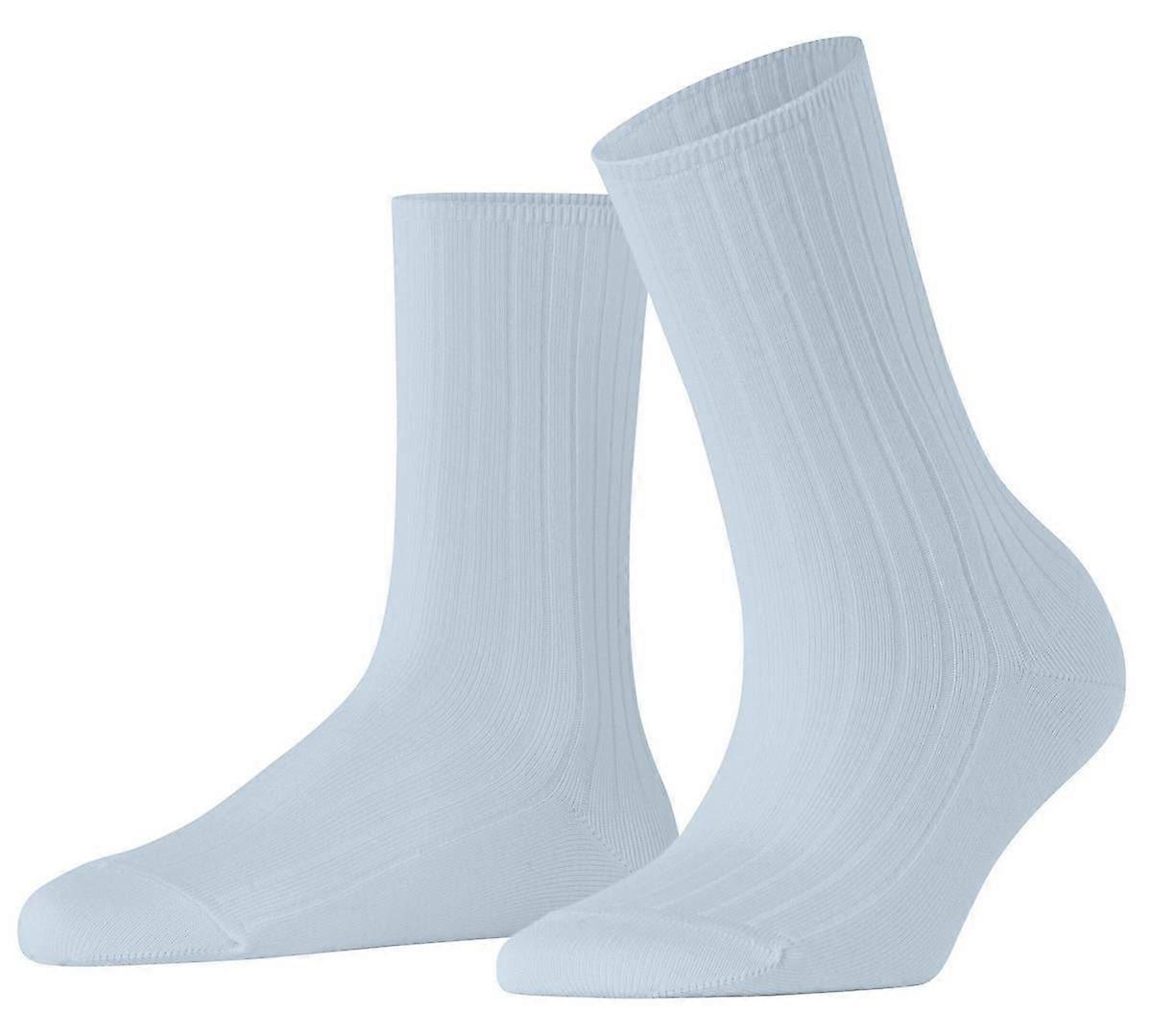 Falke Cotton Rib Socks - Light Blue