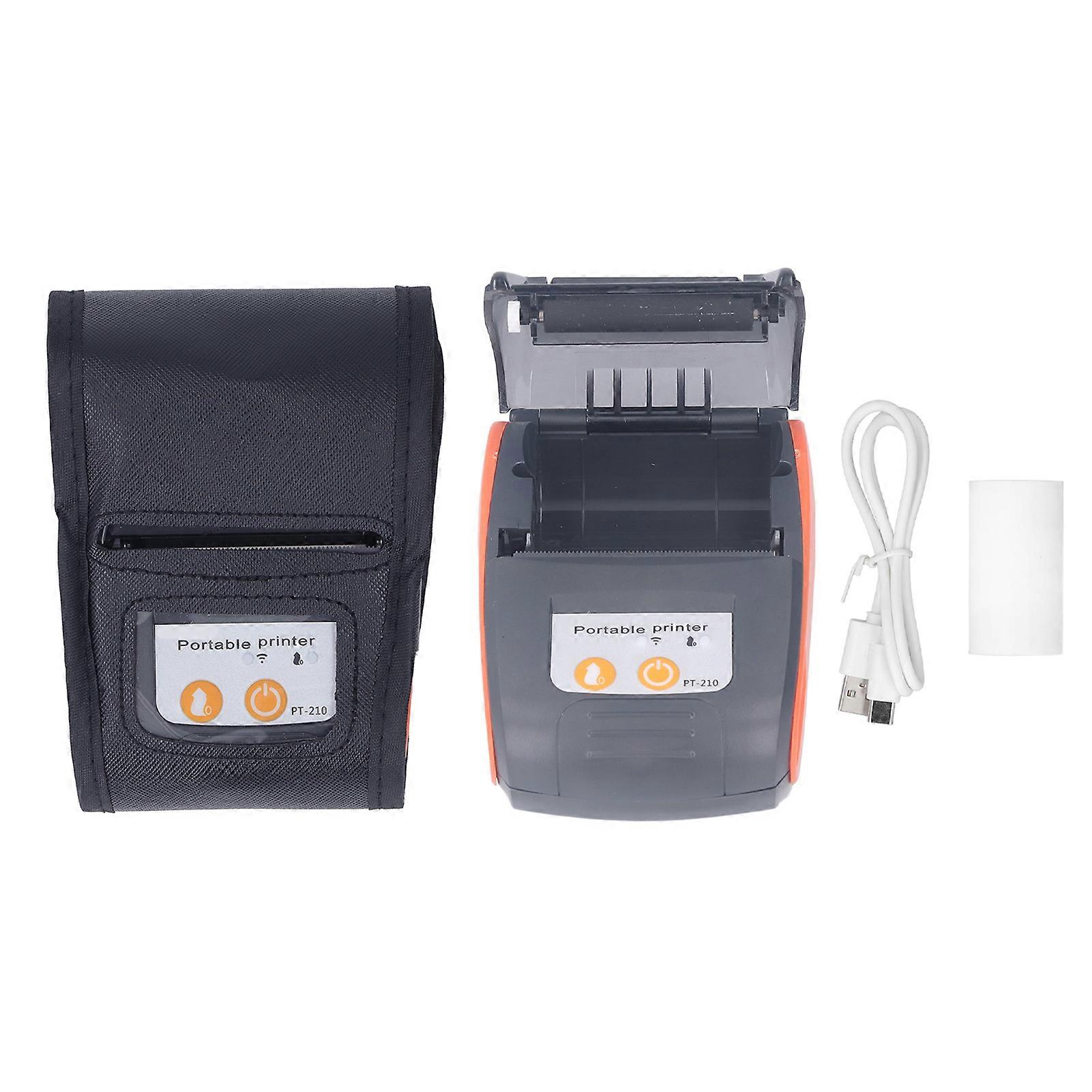 Thermal Receipt Printer Bluetooth Wireless Mini Bill Printer Compatible Pocket Ticket Printing Machine compatible with Android 58mm