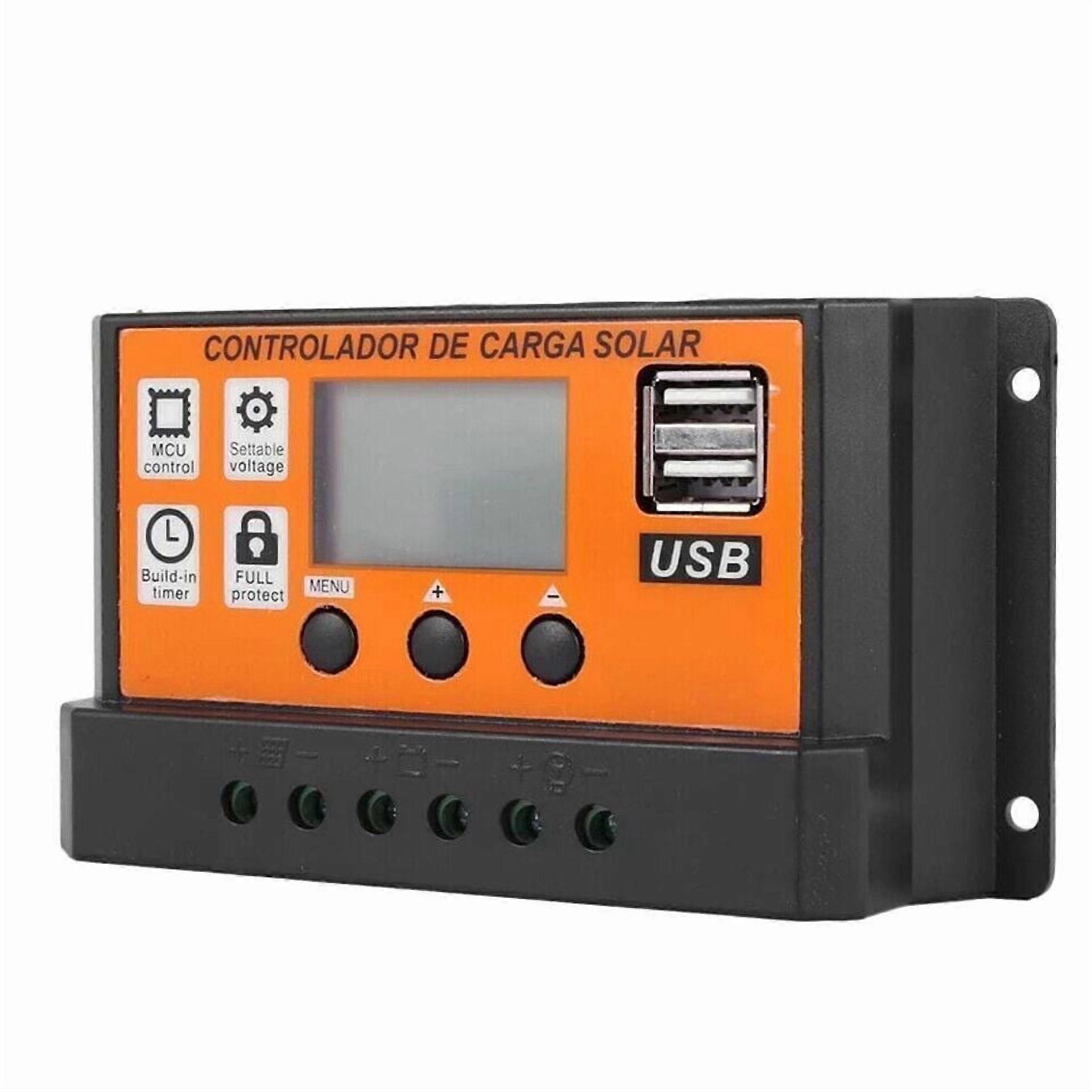 100A MPPT Solar Panel Regulator Charge Controller Auto Focus Tracking 12/24V