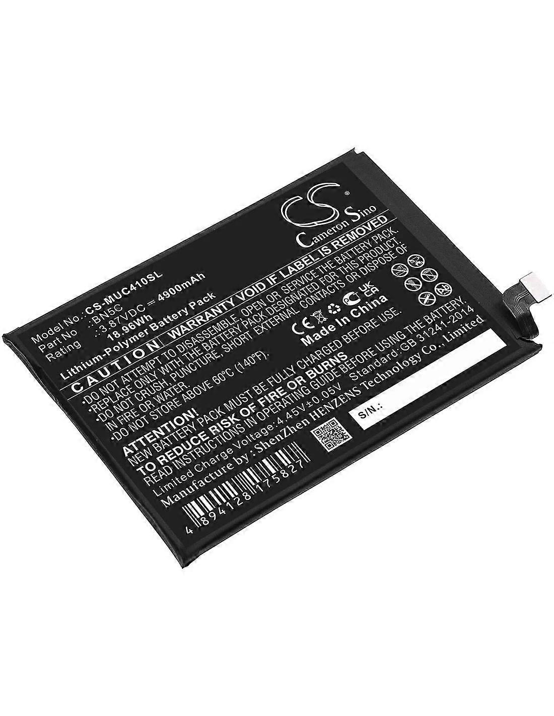 3.87V 4900mah, Black