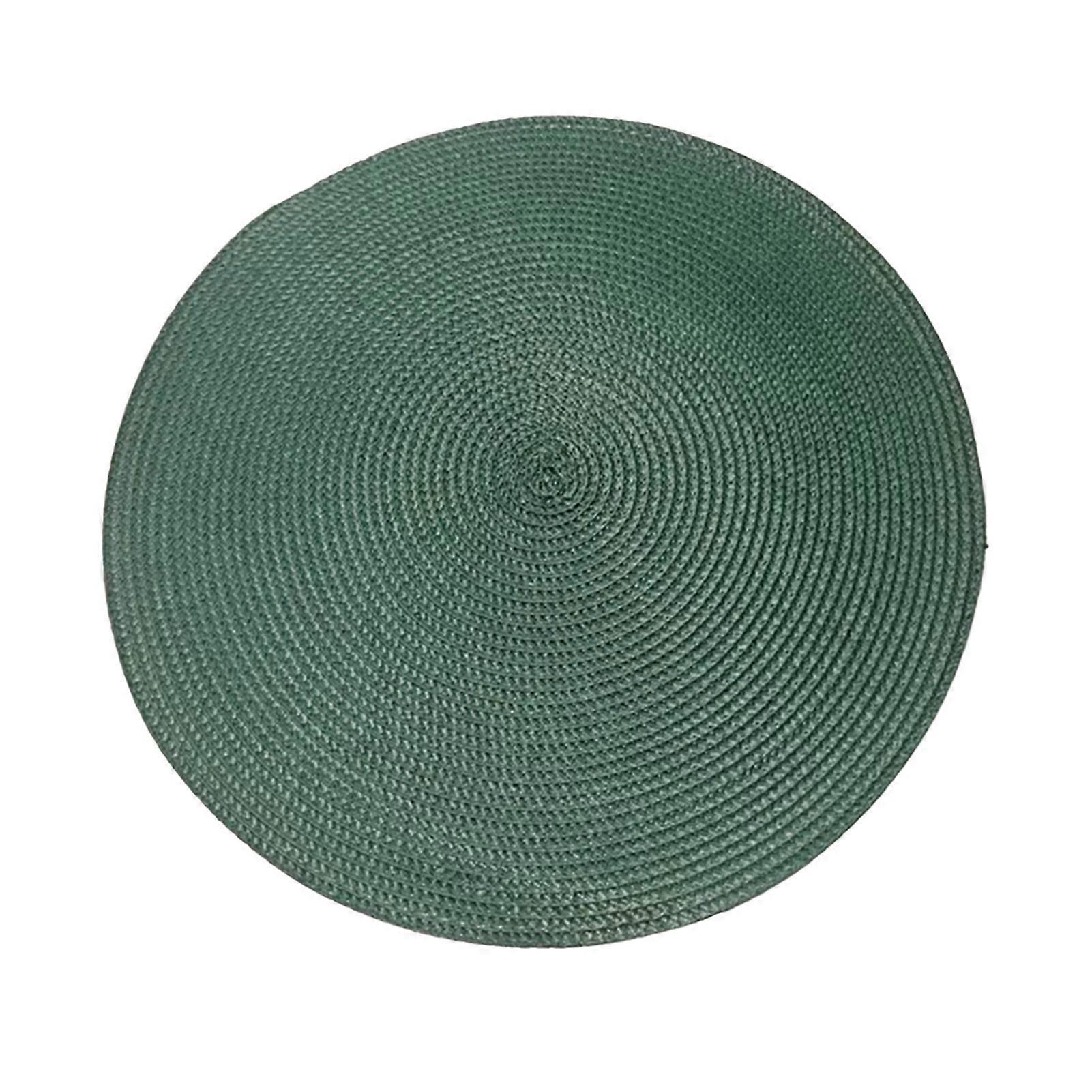 Simple Solid Color PP Placemat for Dining Table and Kitchen Use