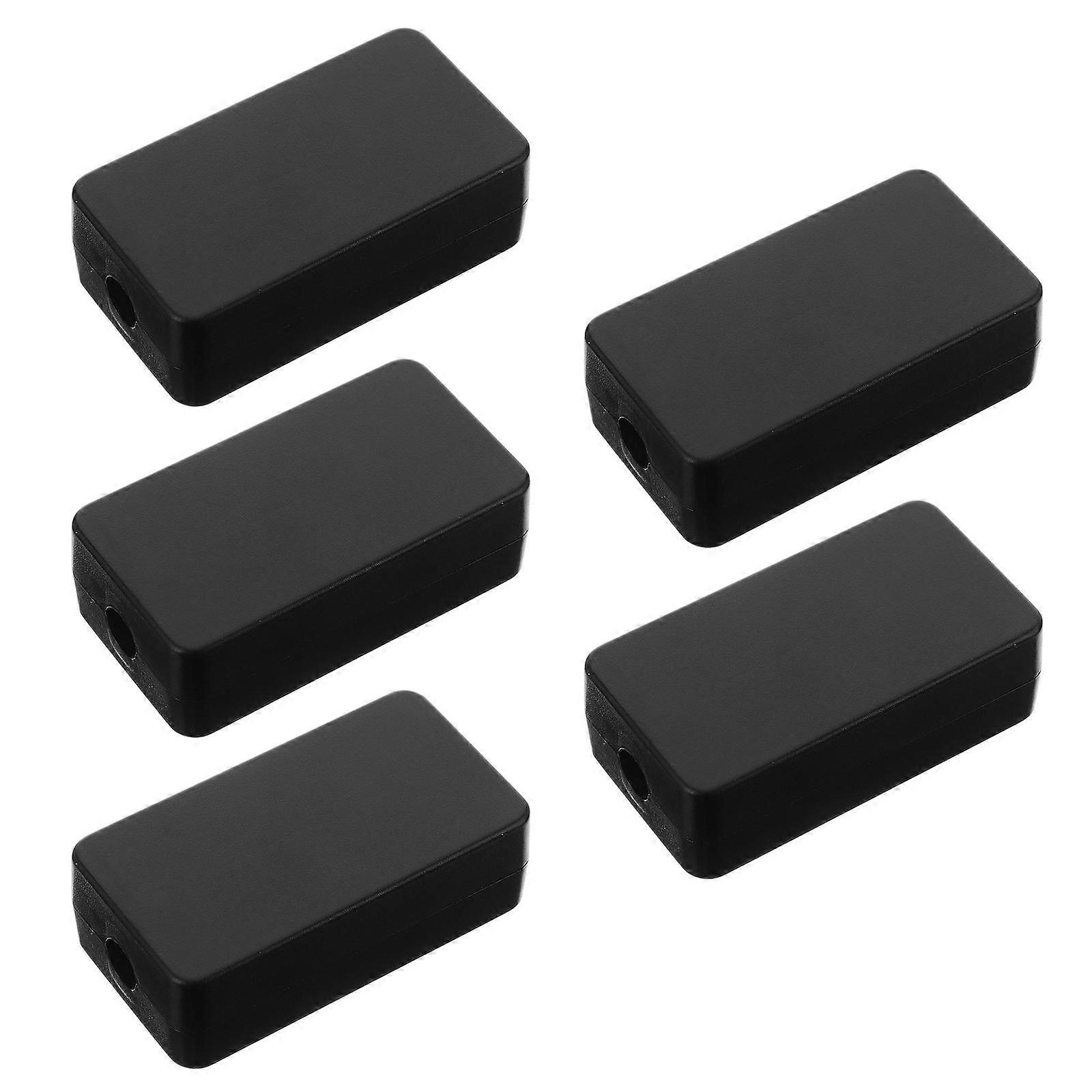 Black Electrical Project Plastic Junction Box for Storage with 15Pcs