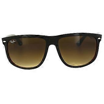 Ray-Ban solglasögon 4147 609585 topp svart på brun brun tonad