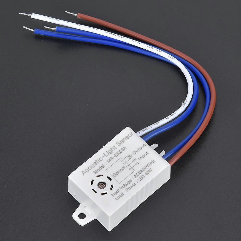 5PCs LED Sound and Light Control Switch Energy-Saving Sensor High Sensitivity for Lamp