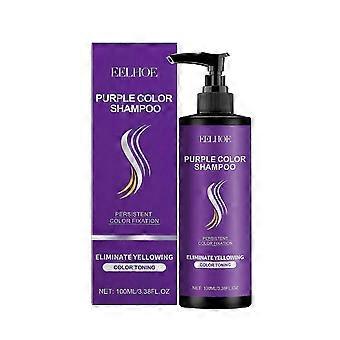 Eelhoe purple shampoo - long-lasting color, for daily nourishment, smooth & moisturizing hair daily care