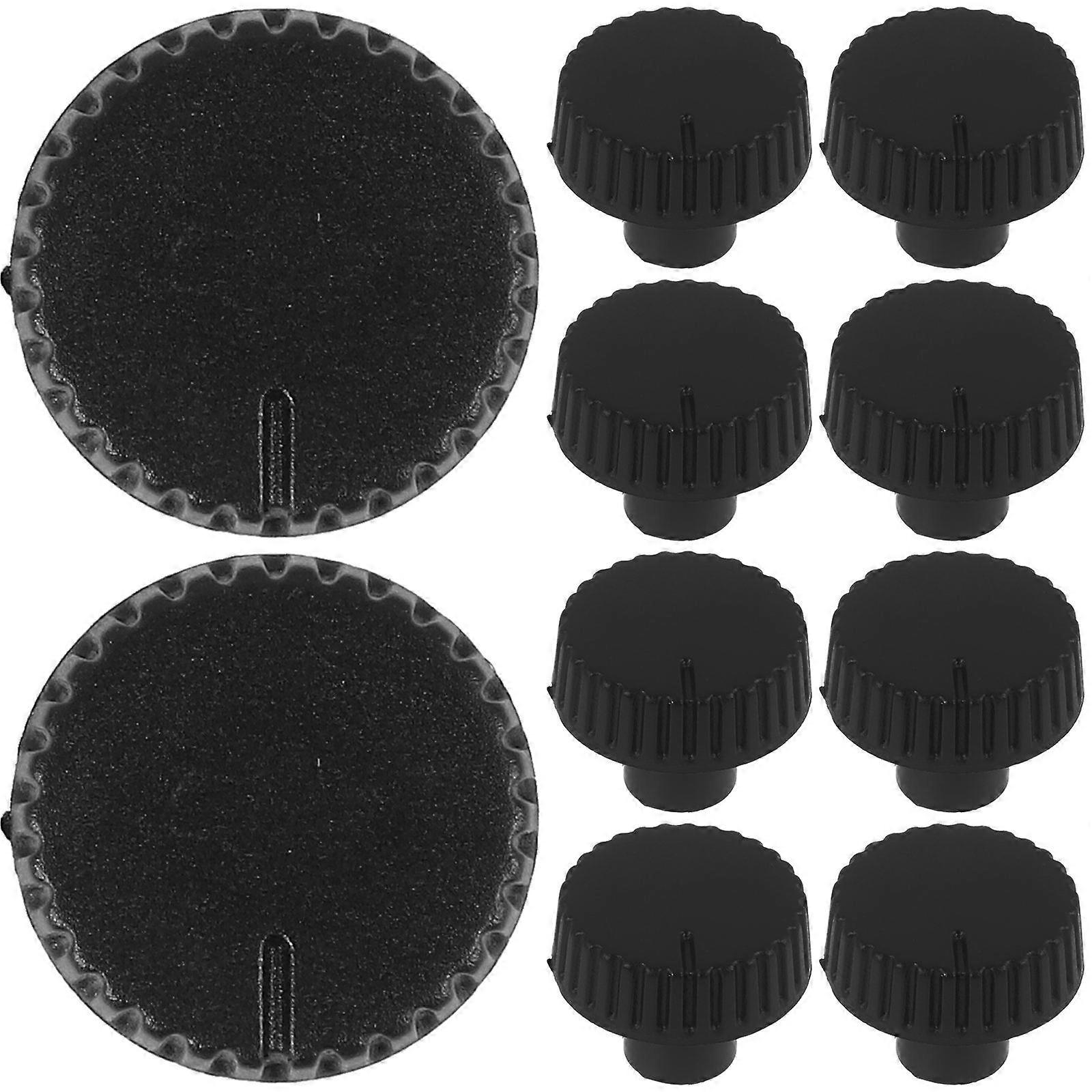 10Pcs Guitar Potentiometer Knob Caps Volume Control Knobs Guitar Supplies