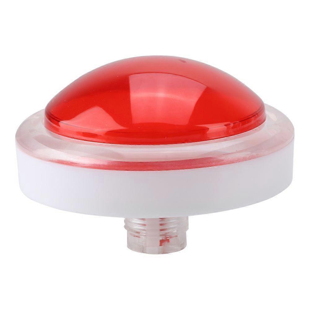 100mm Convex Button for Game Machine Without Jogging Without LED Light Red