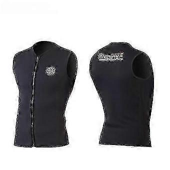 Wetsuit Vest Top Men 3mm Neoprene Scuba Diving Top Women Sleeveless