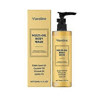 Viareline nourishes and softens the skin with bath oil temperature and moisturizing properties. It cleanses the skin and provides body care
