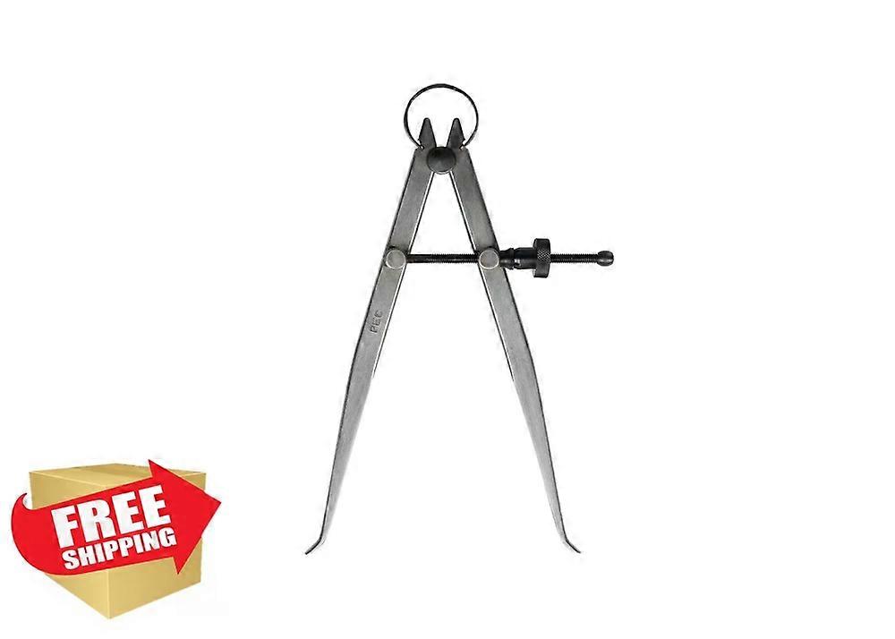 4" Spring Inside Calipers, Flat Leg, Precision Measuring Tool