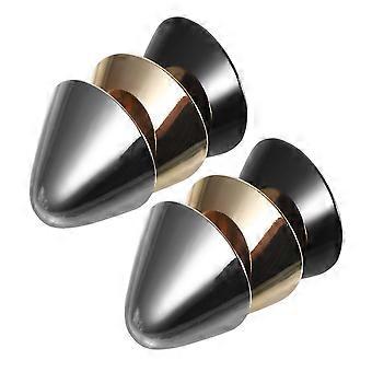 3 pares de fundas metálicas para la punta del zapato: Protector de la punta del zapato de tacones altos con punta puntiaguda - Protector de punteras para la reparación y decoración de la protección del tacón alto
