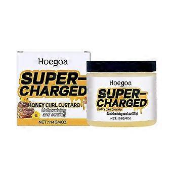 Hoegoa hair styling cream, moisturizing, nourishing, fluffy, creating a soft and shiny curl, daily elastic high quality