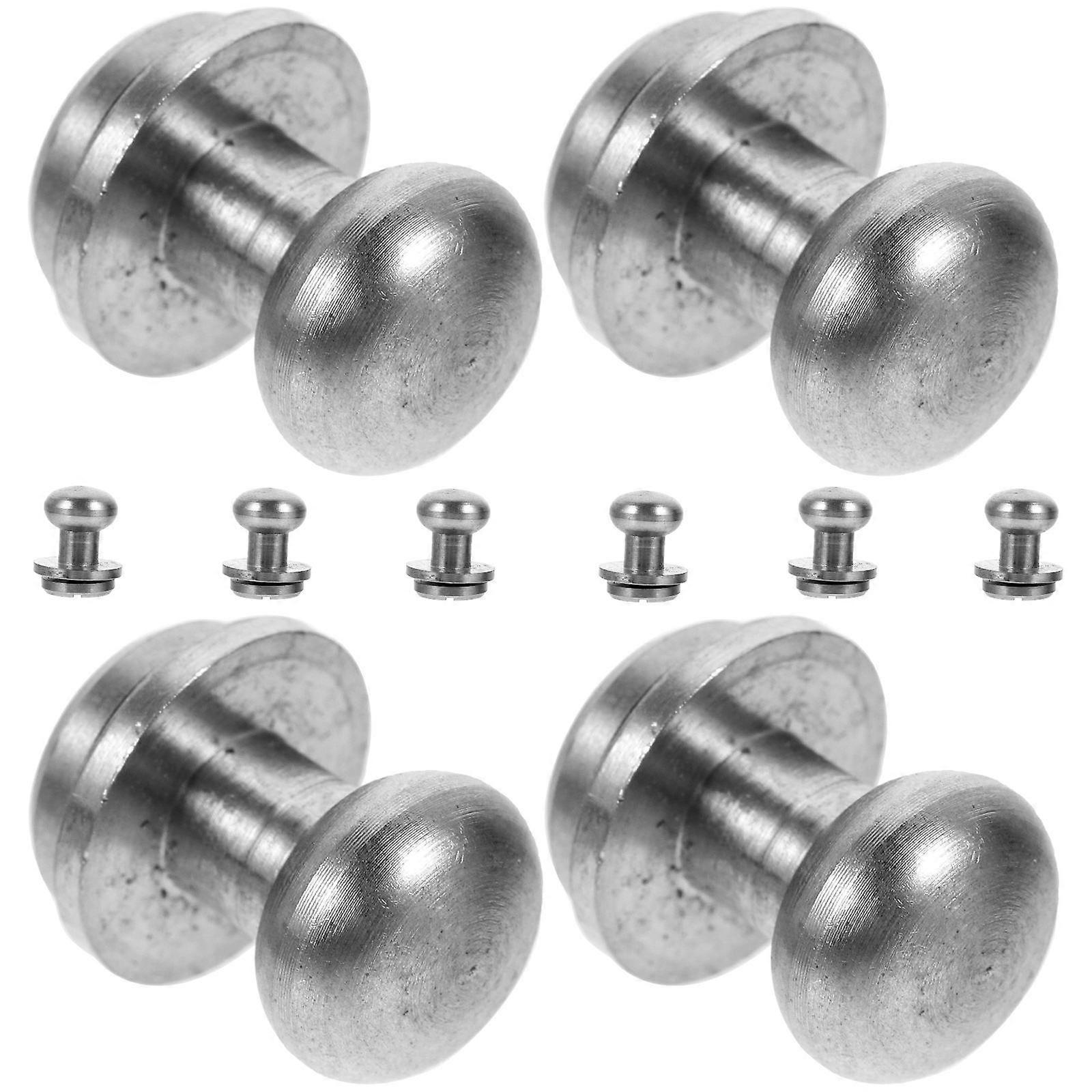 Dresser Knobs Stainless Steel Round Knobs for Cabinets 30Pcs Set