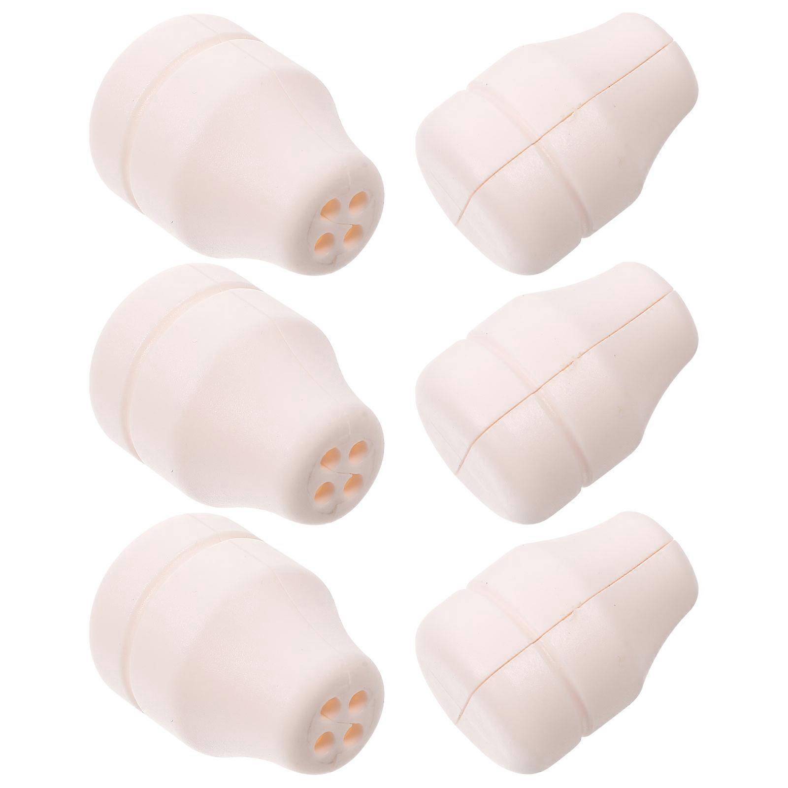 Round Handle Plastic Blind Cord Knobs for Window Blind Shade Pull 6Pcs
