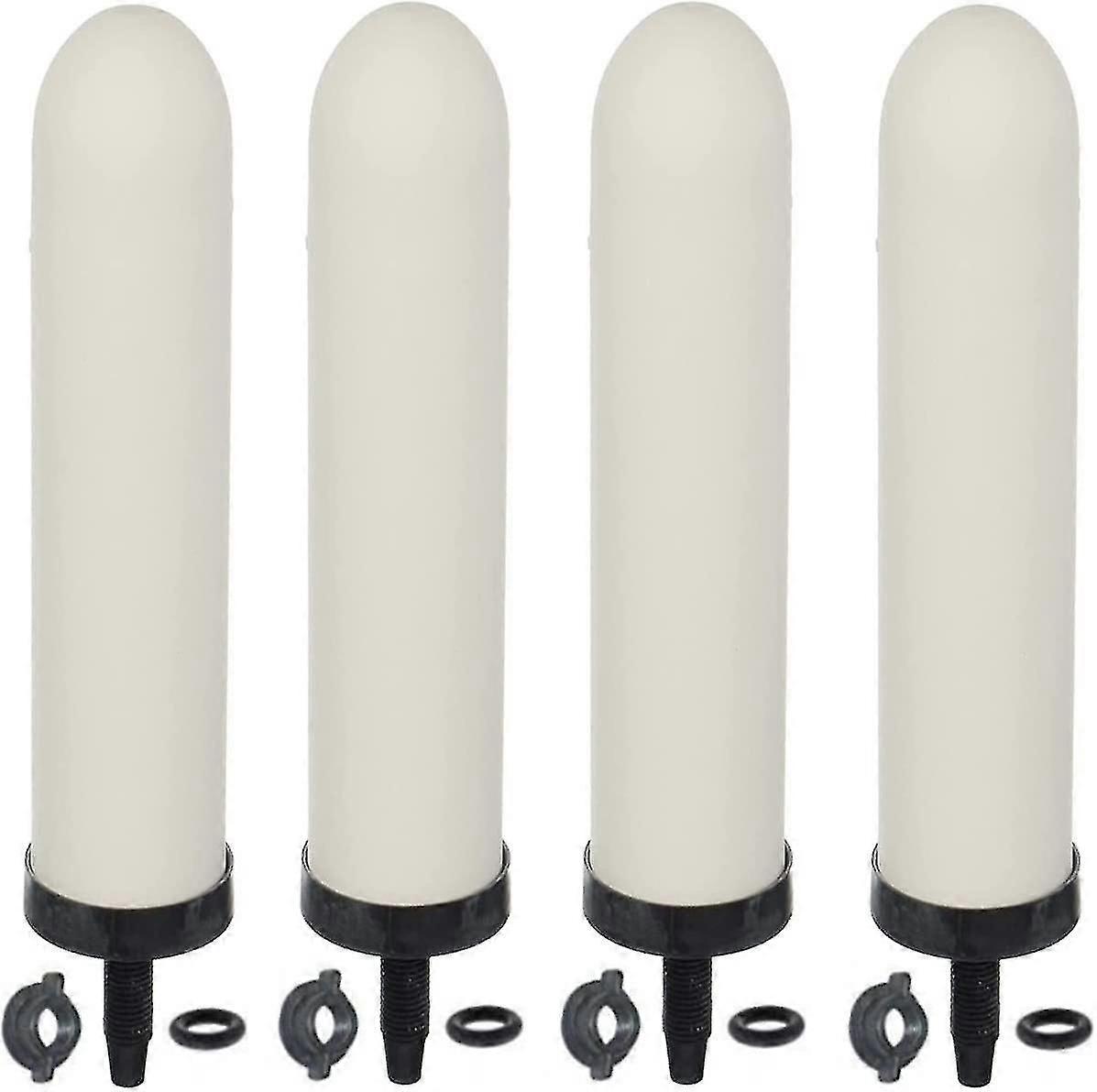 4-pack keramiska vattenfilter för vattenfiltreringssystem