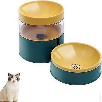 Automatischer Katzenfutterspender und automatischer Katzenwasserspender 2 in 1 Set Feeder und Trinker für Katzen und Hunde Kapazität 1l