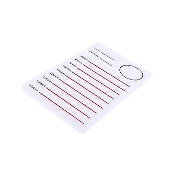 Acrylic False Lashes Glues Palette Eyelash Extension Stand Holder Board Plate