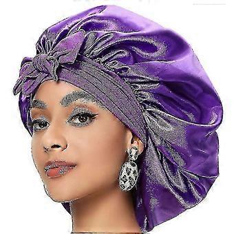 Shower Cap Waterproof Reusable Shower Caps Large For Long Hair Adjustable