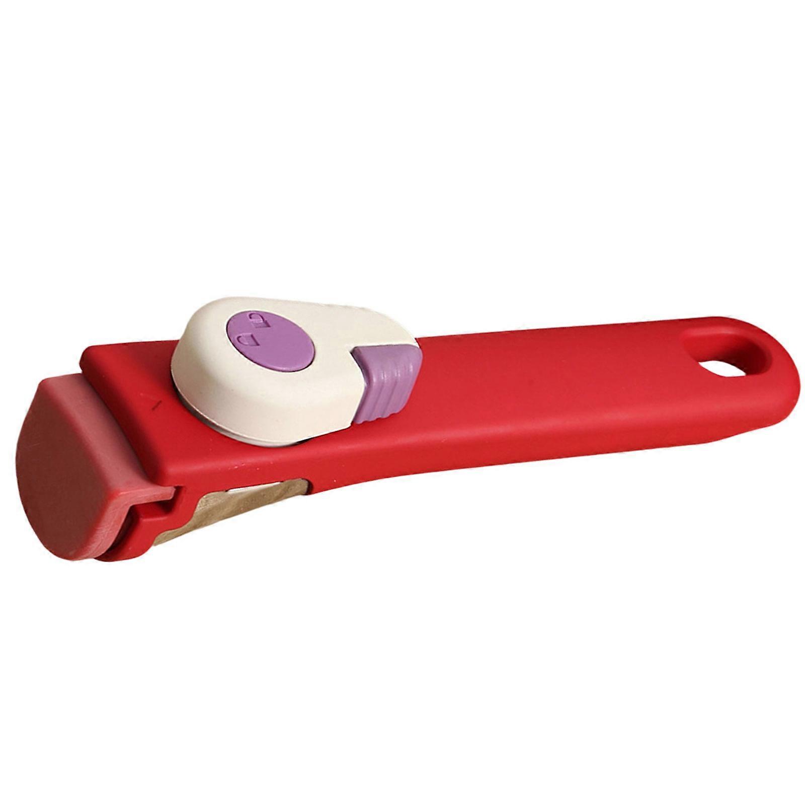 Interchangeable Cookware Handle Space Saving Solution Outdoor Cooking Handle For Kitchen Storage  Red