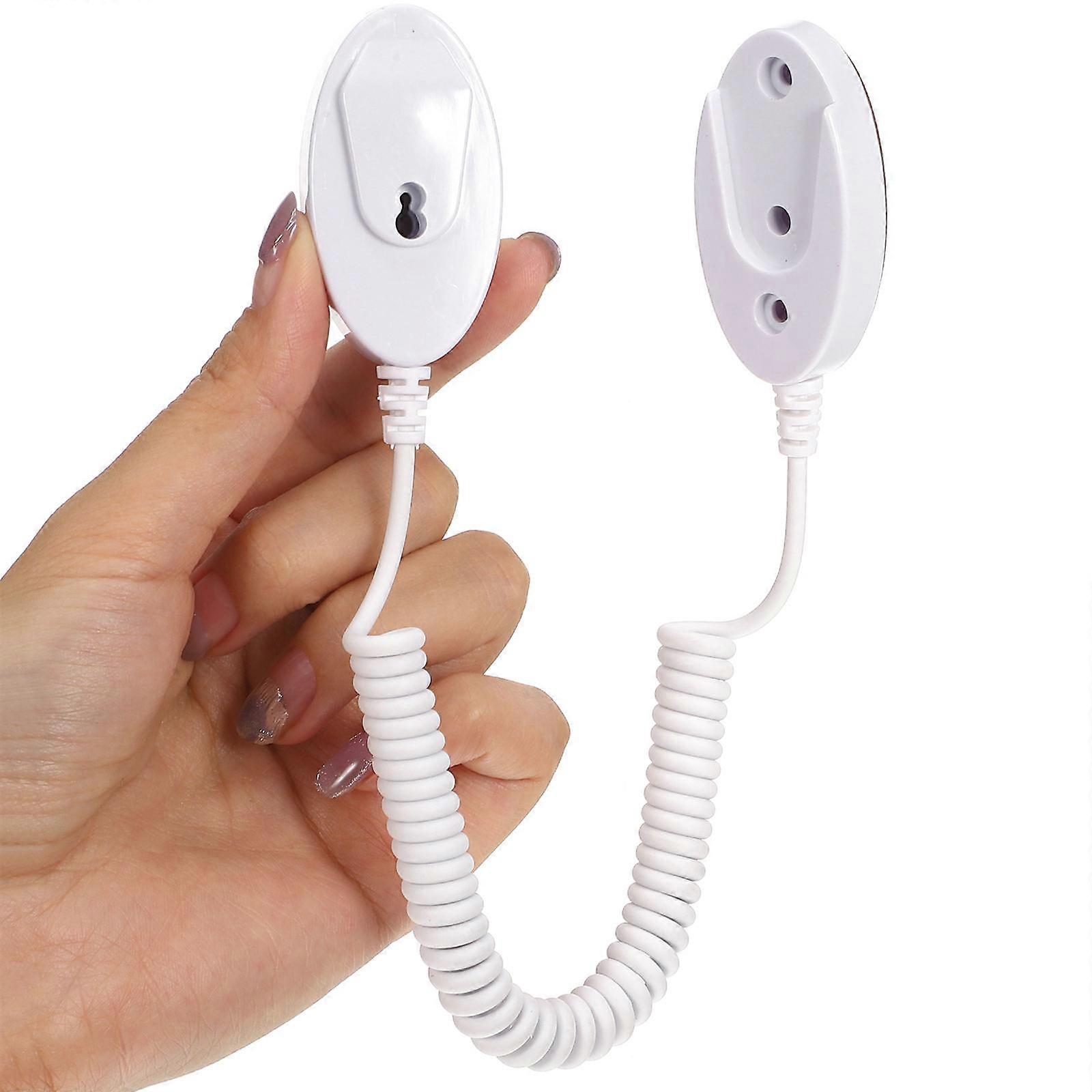 Remote Control Tether Retractable Remote Control Tether Wall Mounted Holder With Cable
