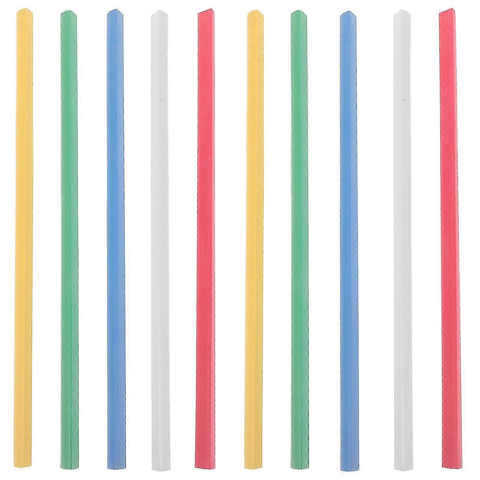 30Pcs Bookbinding Slide Binders Spine Bars Slide Grip Binding Bars Plastic Slide Binders