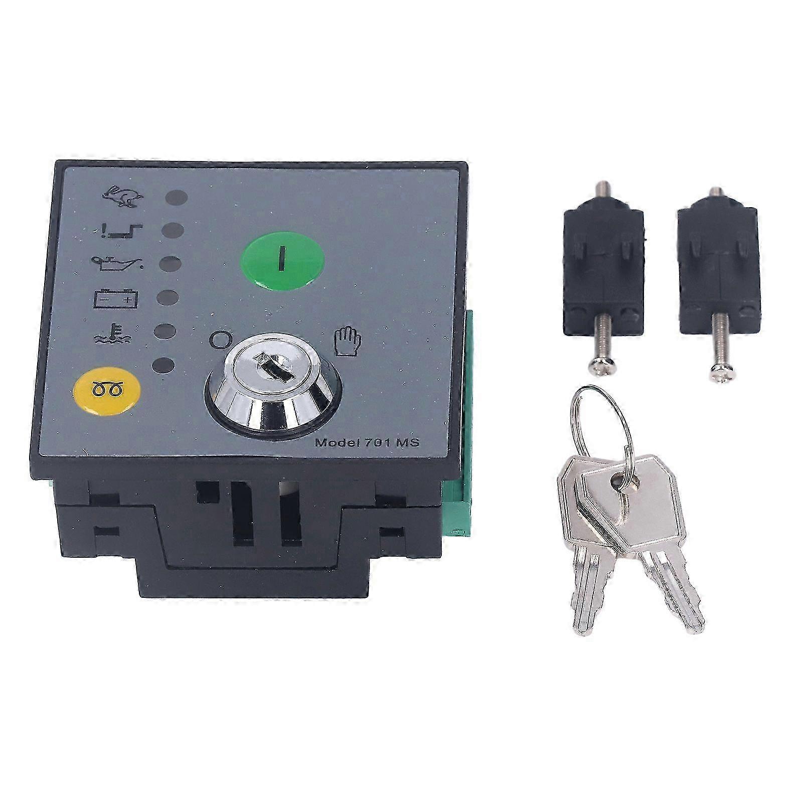 Genset Controller Module Manual Start Stop Panel Protection Module compatible with Diesel Generator Set