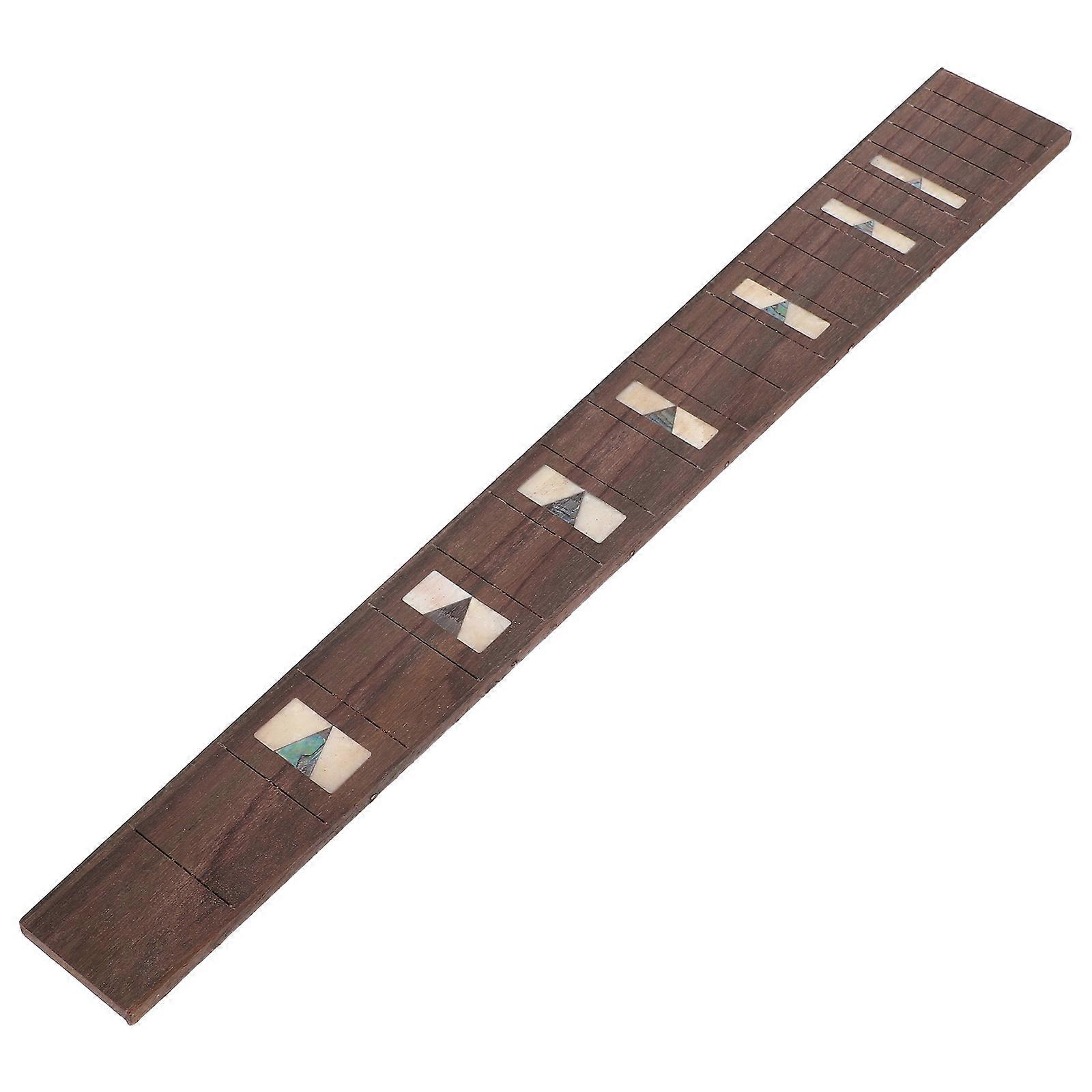 Gitarrhals Fretboard Shell Surround Massiv Rosewood Gitarr Greppbräda