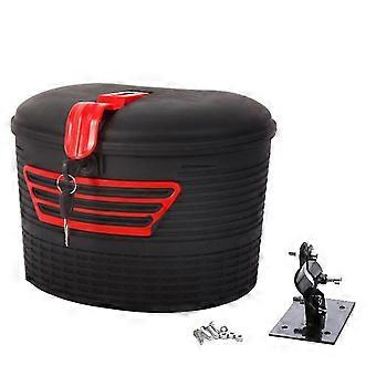 Electric Scooter Storage Front Carrying Basket with Lock for Foldable Electric E-Bike Scooter M365