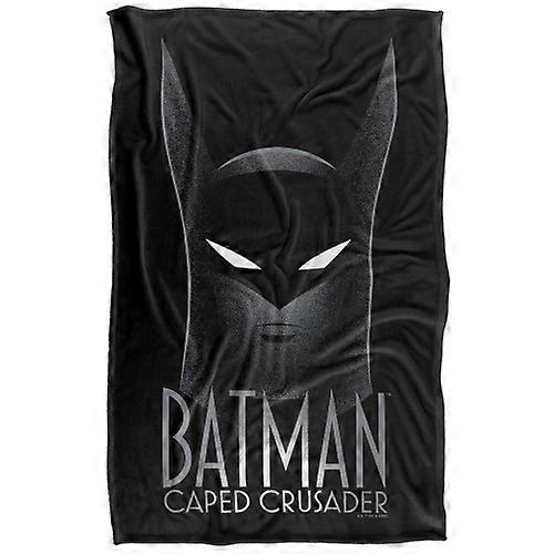 Batman: Caped Crusader Headshot Soft Touch Blanket