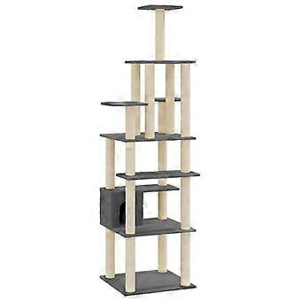 vidaXL Kattenkrabpaal met Sisal Krabpalen Kattenspeelmeubel Meerdere Kleuren