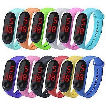 New Watch Digital Led Sport Wrist Watch Unisex Boys Girls Kids Mens Women GiftJJ