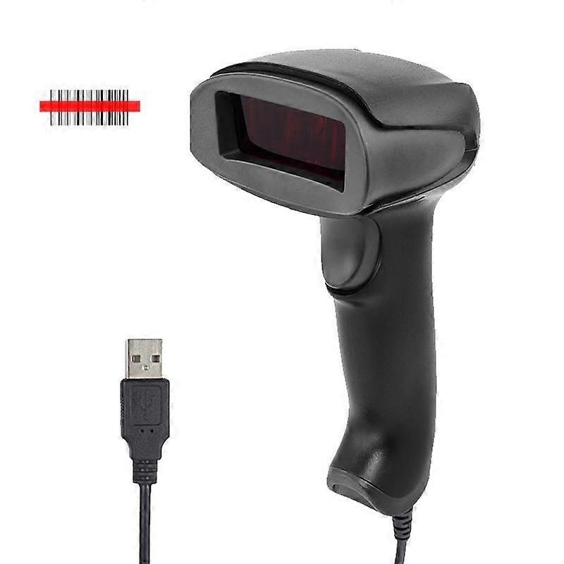 Supermarket Retail Store QR Code Scanner, Spec: Wired Red Light