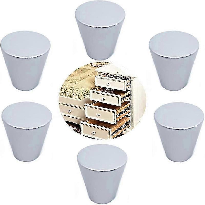 aluminum cabinet knobs 10 pcs round pulls for wardrobe doors